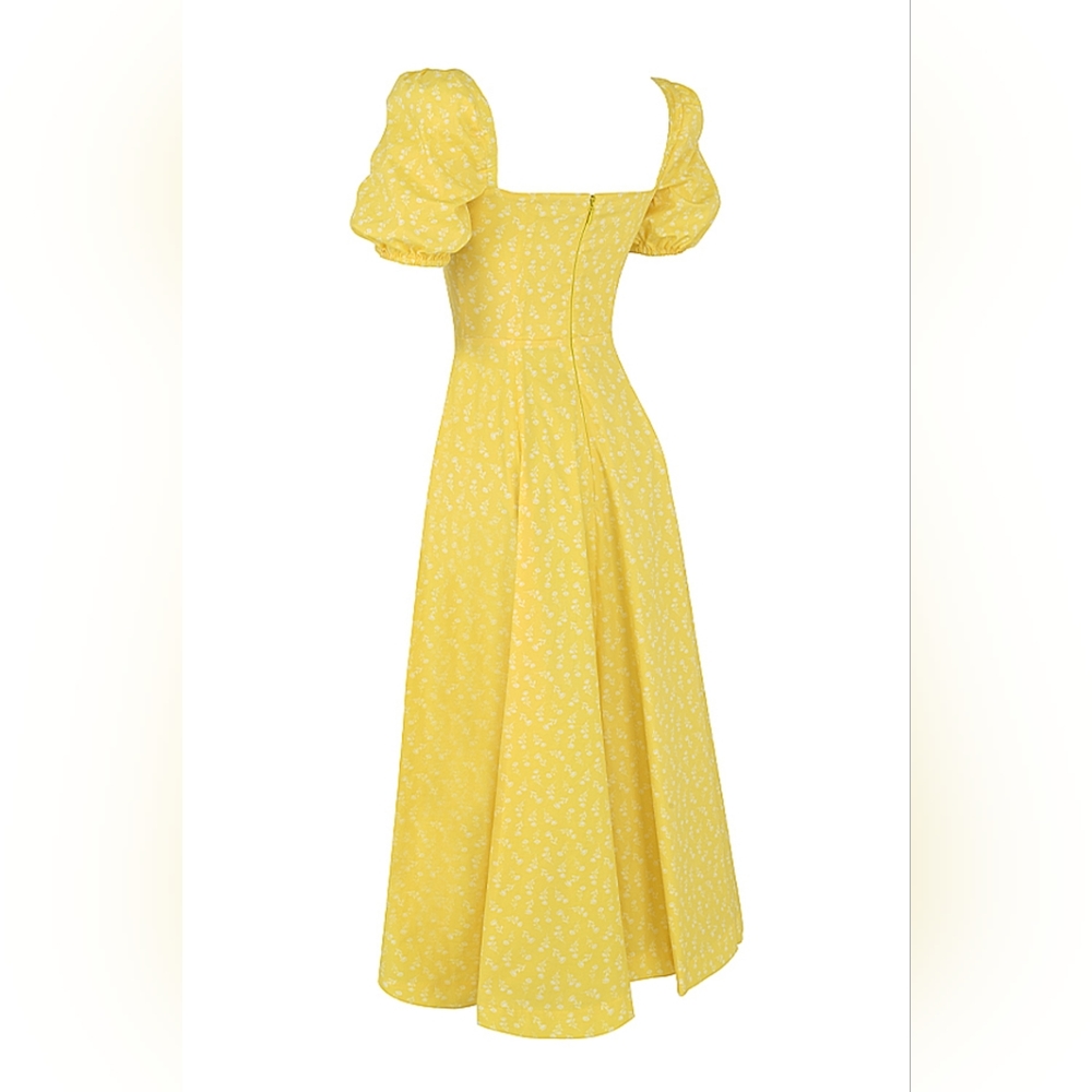 Yellow Floral ''Tallulah' House of CB- Medium - Picture 6 of 13